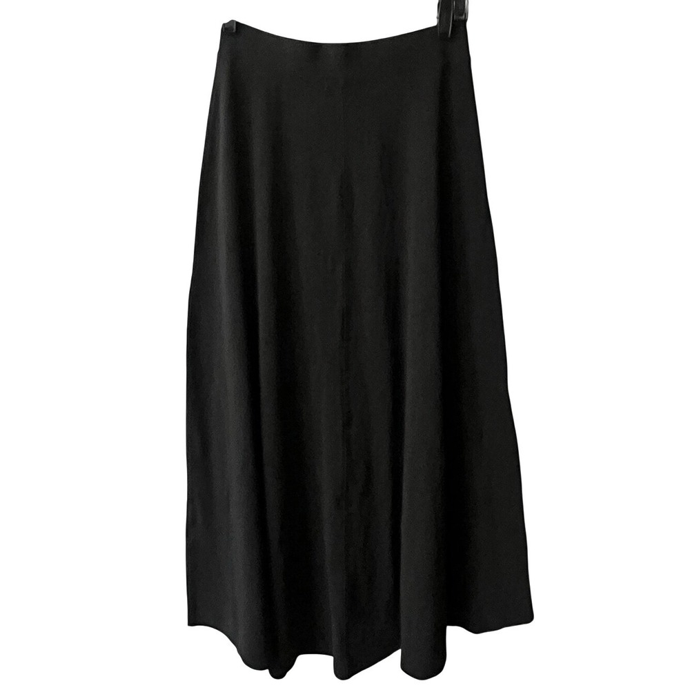Vibe A Line Maxi Skirt Elastic Waist Girls 16 Black Stretchy Pull On New - Picture 3 of 9